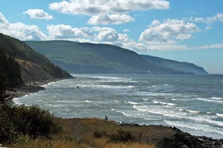 Gaspe - the hills