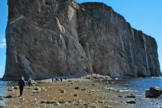 Perce at low tide